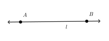 Line l