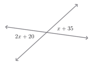 Vertical angles